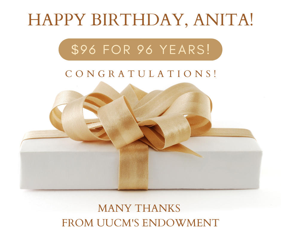Happy Birthday, Anita!