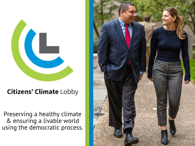 Citizens' Climate Lobby Preserving a healthy climate & ensuring a livable world using the democratic process