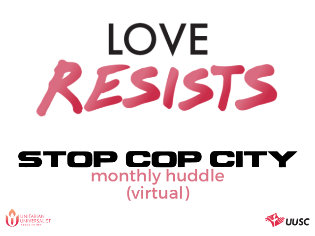 Love RESISTS Stop Cop City monthly huddle (virtual)